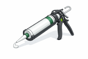 Graphic representation of a cartridge gun