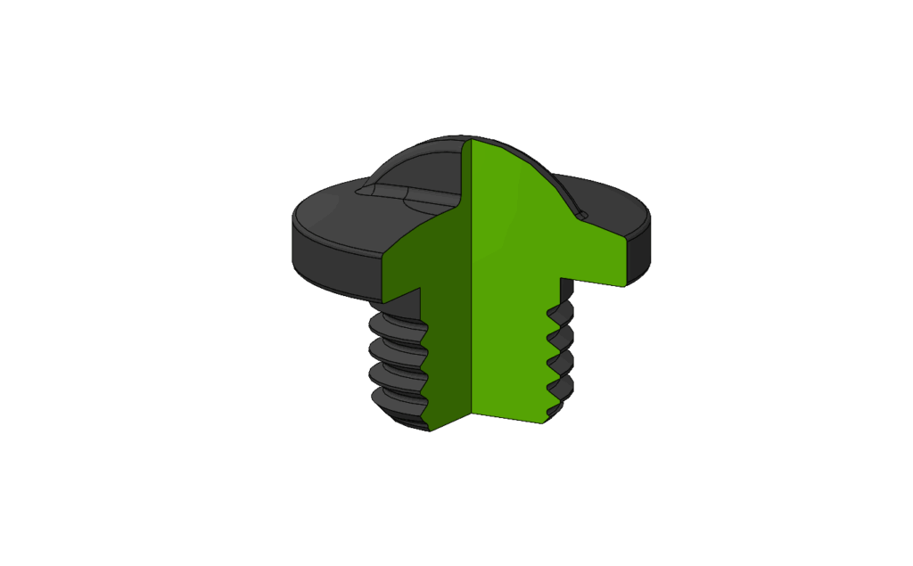 Offene Querschnitt Ansicht eines Standard Stopfens - GUME GmbH